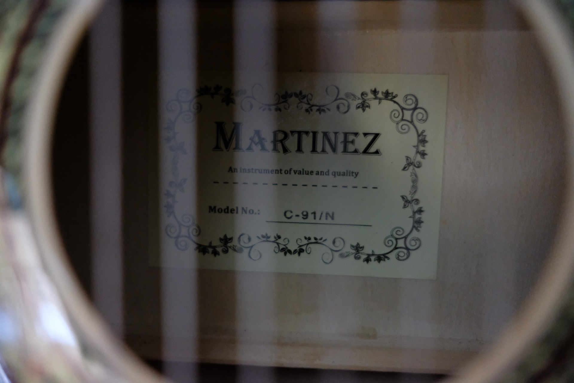 Классическая гитара Martinez C - 91 / N