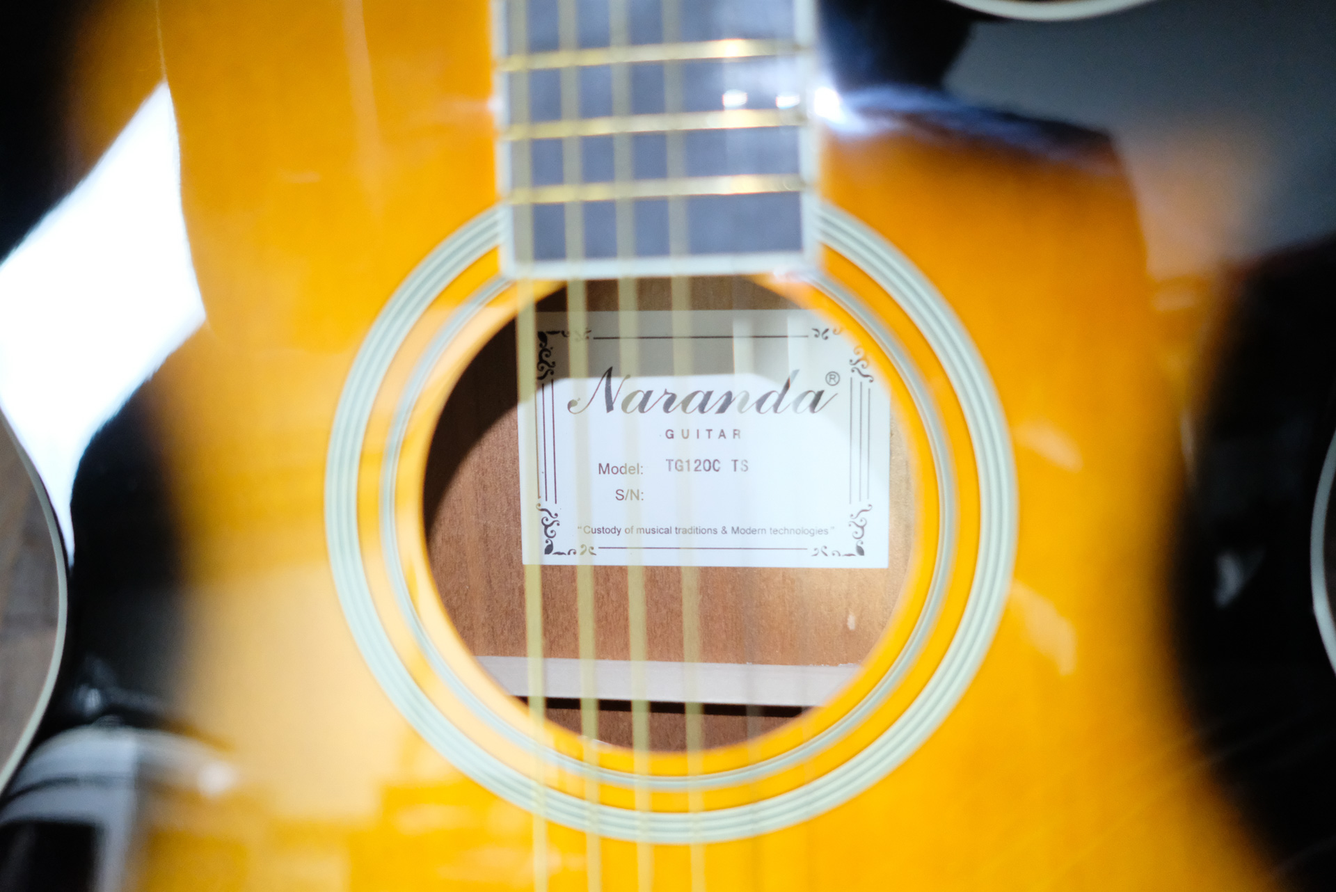 Акустическая гитара Naranda TG120CTS