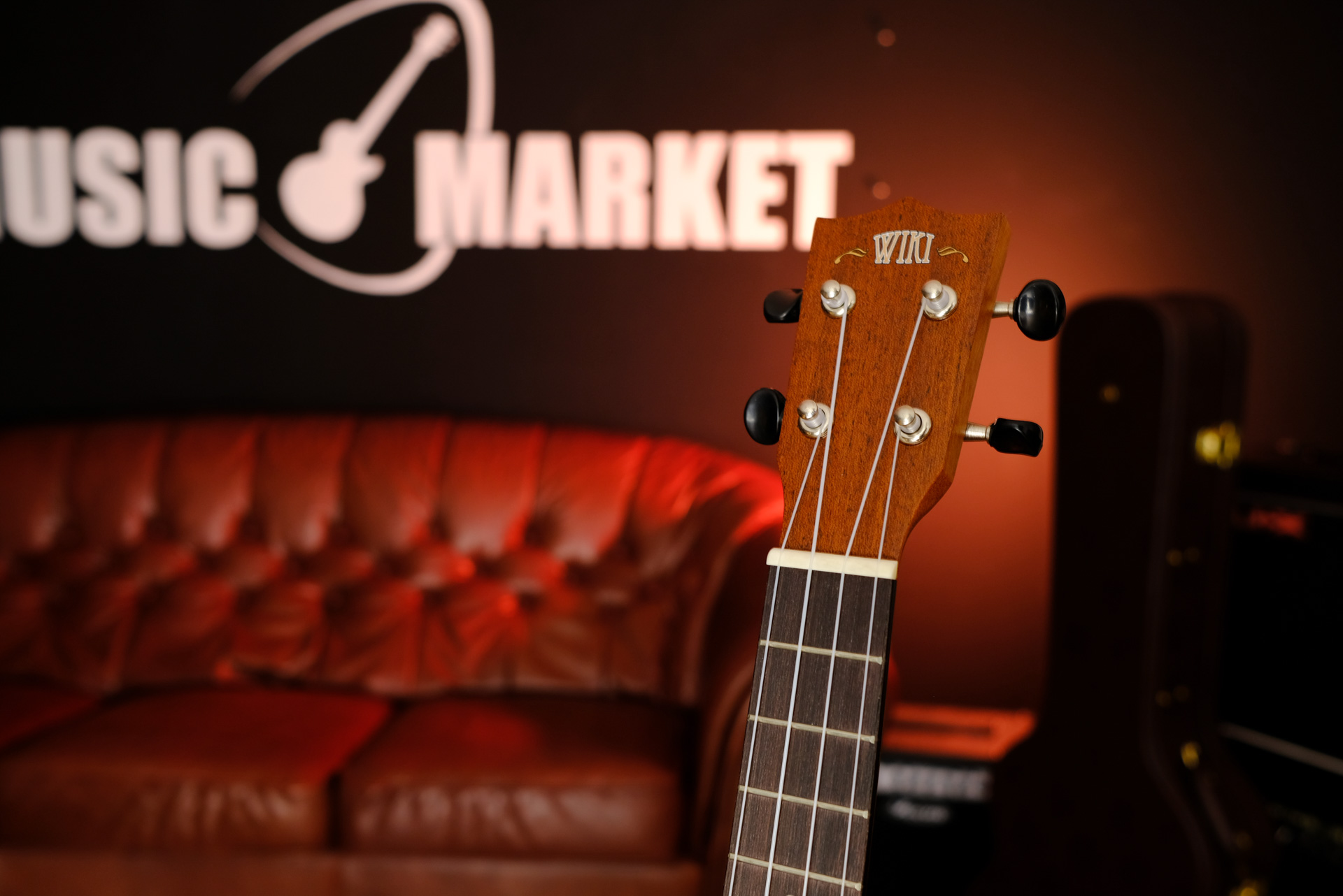 Укулеле концертная с подключением WIKI UK20CE