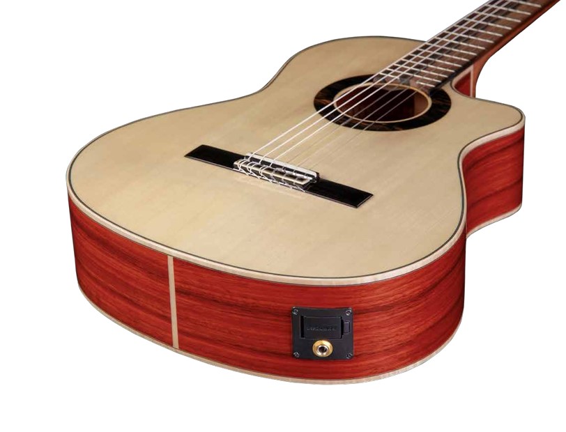 8.897 Green Sustain CTW E8 Классическая гитара со звукоснимателем, Alhambra