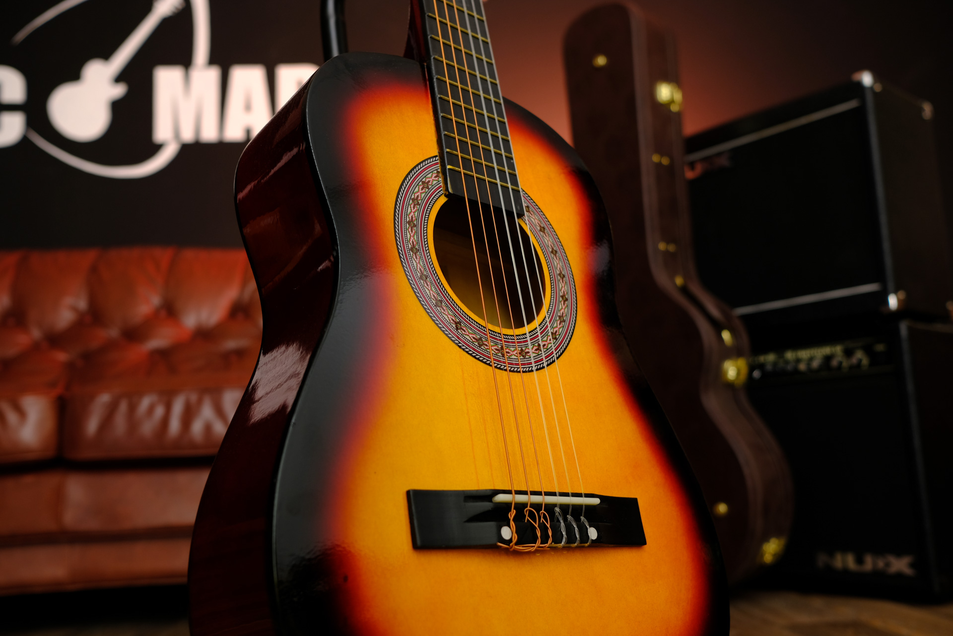 Классическая гитара Belucci BC3405 SB (1/2, 34")