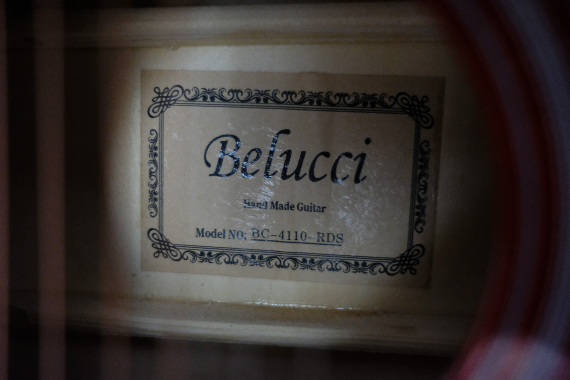 Акустическая гитара Belucci BC4110 RDS