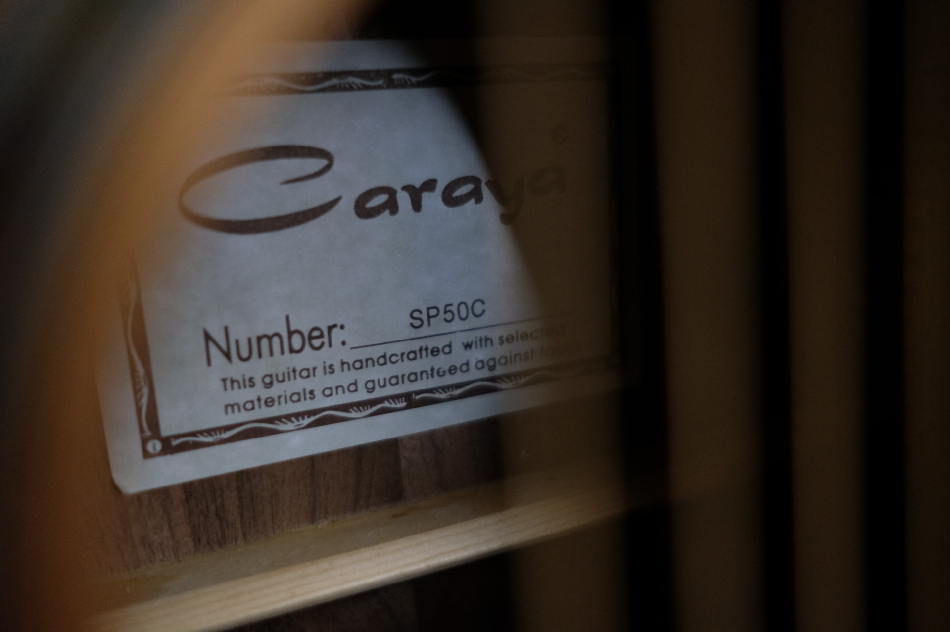 Акустическая гитара Caraya SP50-C