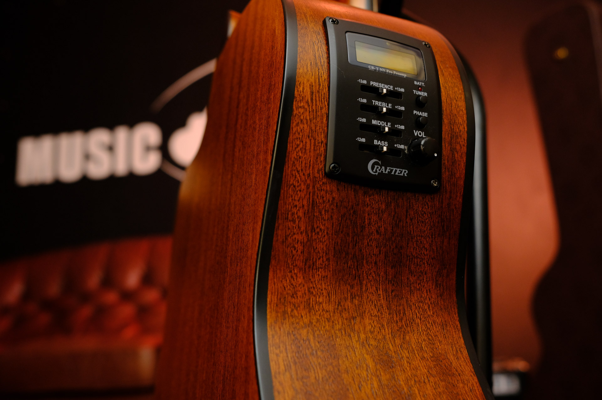 Классическая гитара Crafter HC-100CE