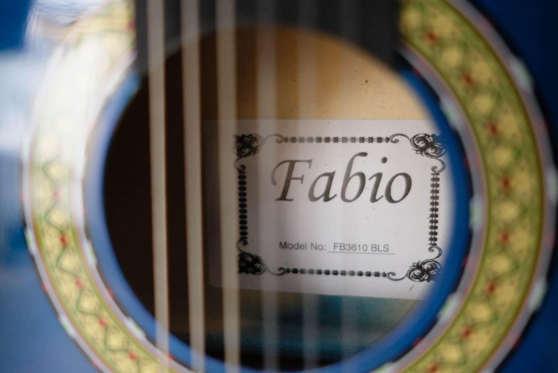 Классическая гитара Fabio FB3610 BLS (3/4, 36")