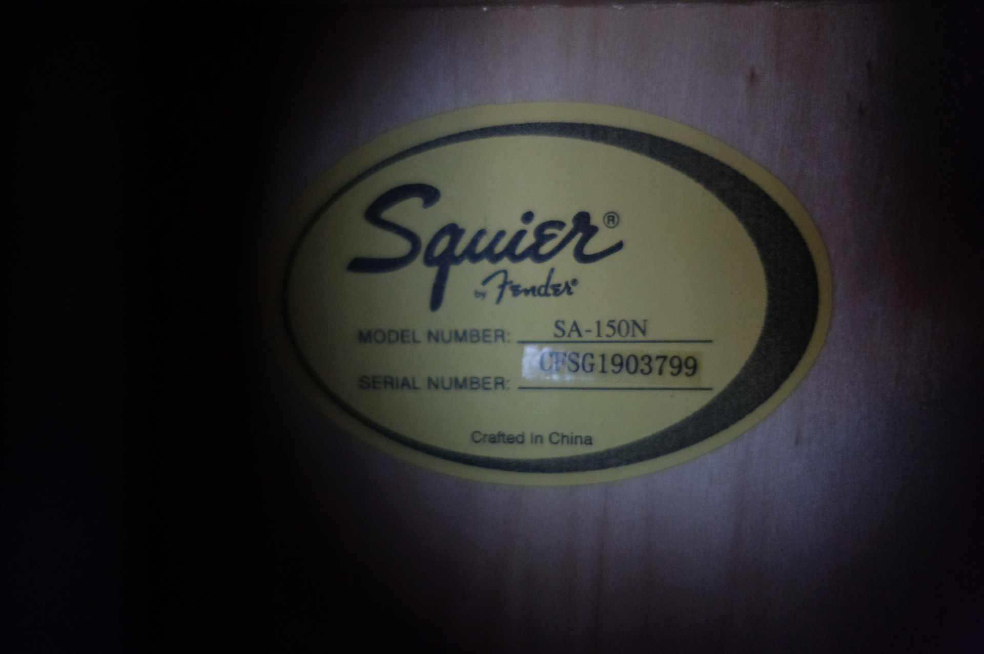 Акустическая гитара Fender Squier SA-150 Dreadnought NAT