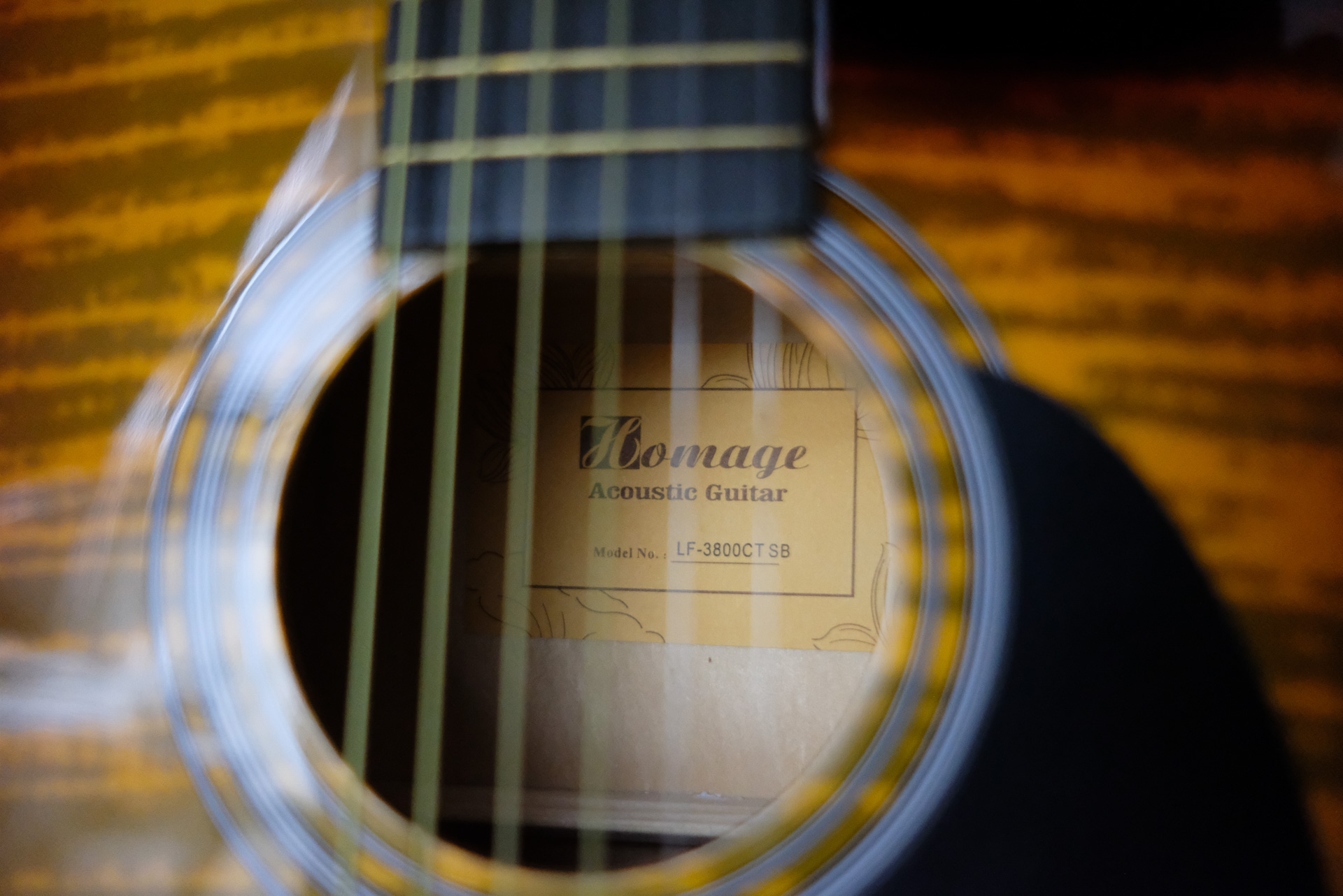 Акустическая гитара Homage LF-3800CT-SB