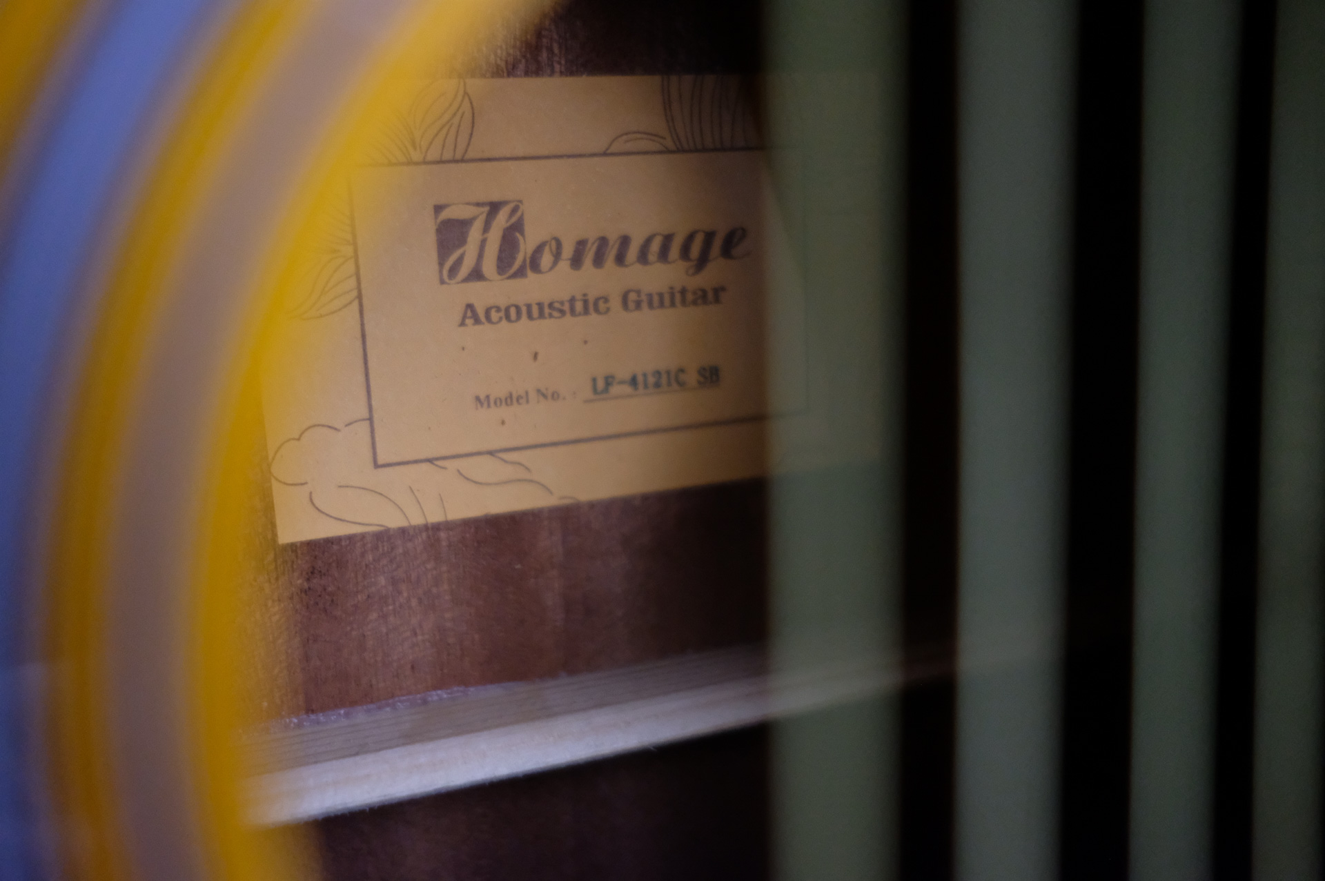 Акустическая гитара Homage LF-4121C-SB