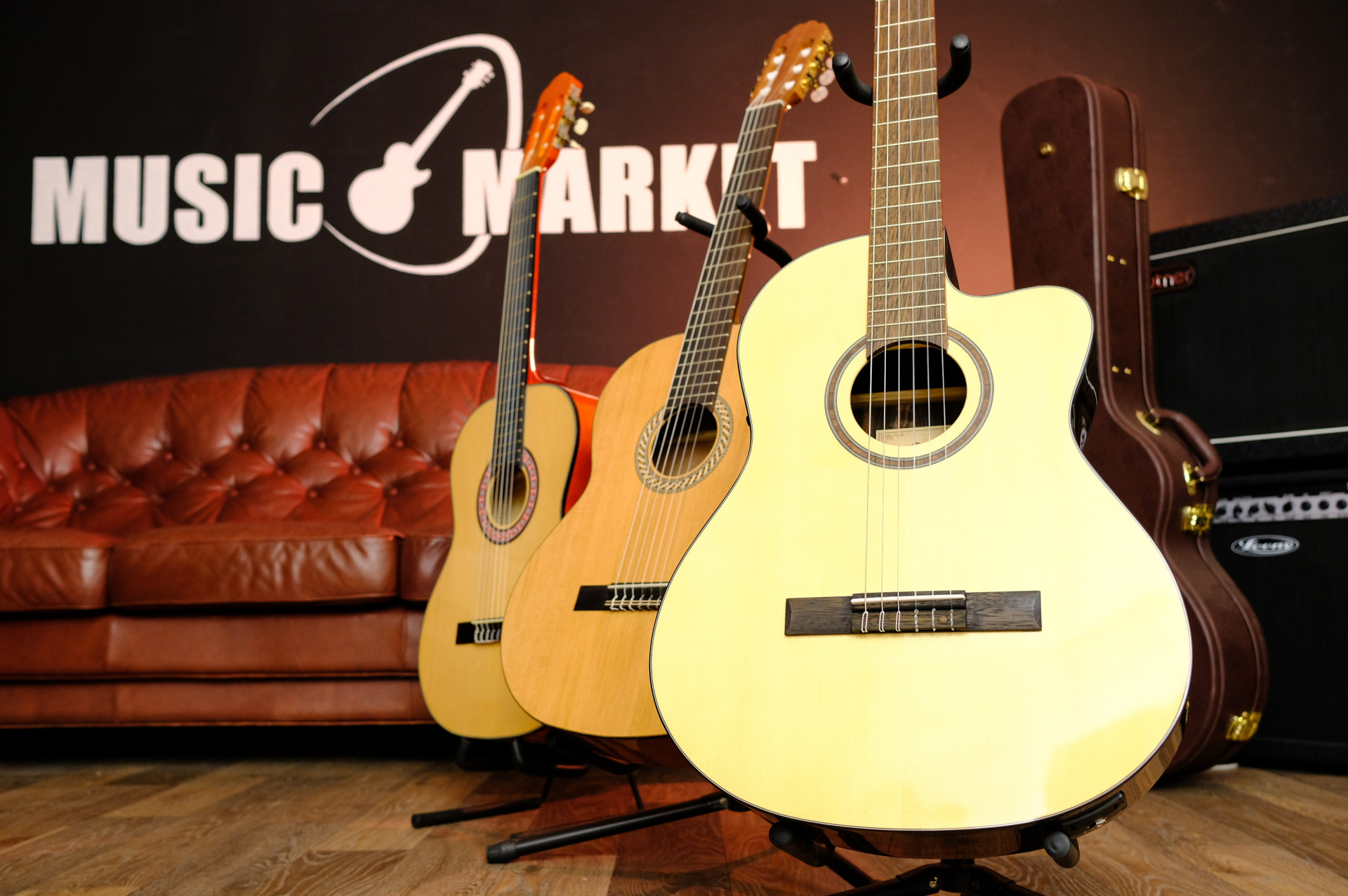 Акустическая гитара 12-струнная Hora Standart Western W12205CTW-NAT