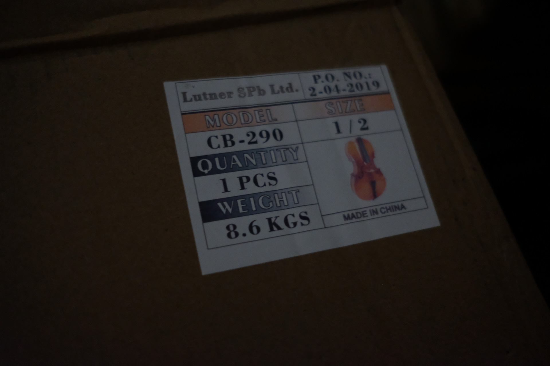 Виолончель  Mirra CB-290-1/2