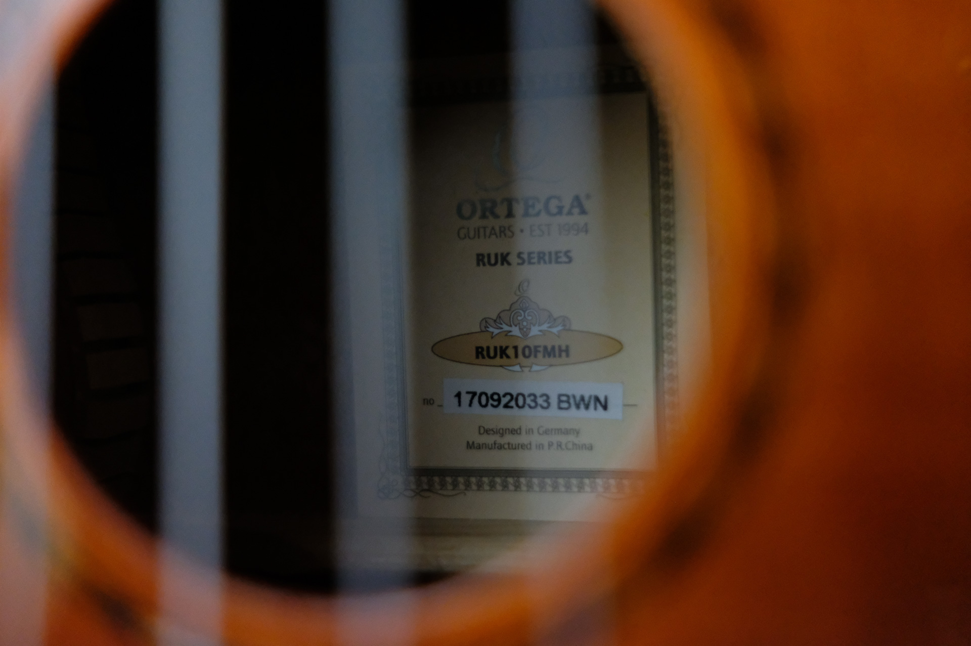 Укулеле сопрано Ortega Tiger Series RUK10FMH