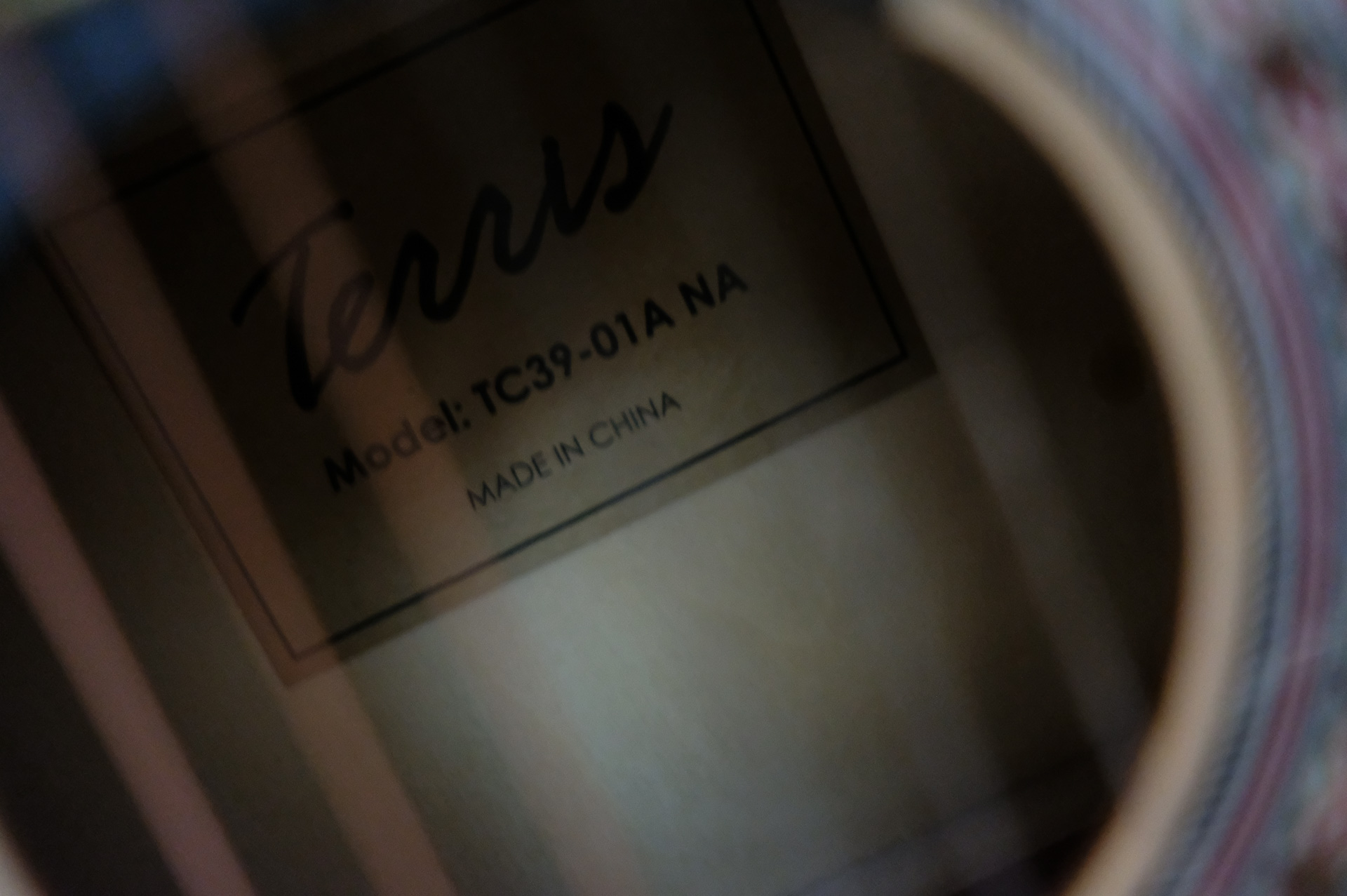 Классическая гитара 4/4 TERRIS TC-3901A NA