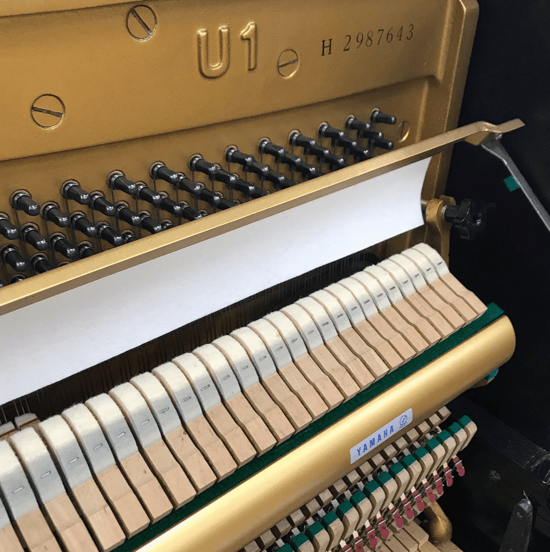 Акустическое пианино Yamaha U1 PE - чёрный полированный