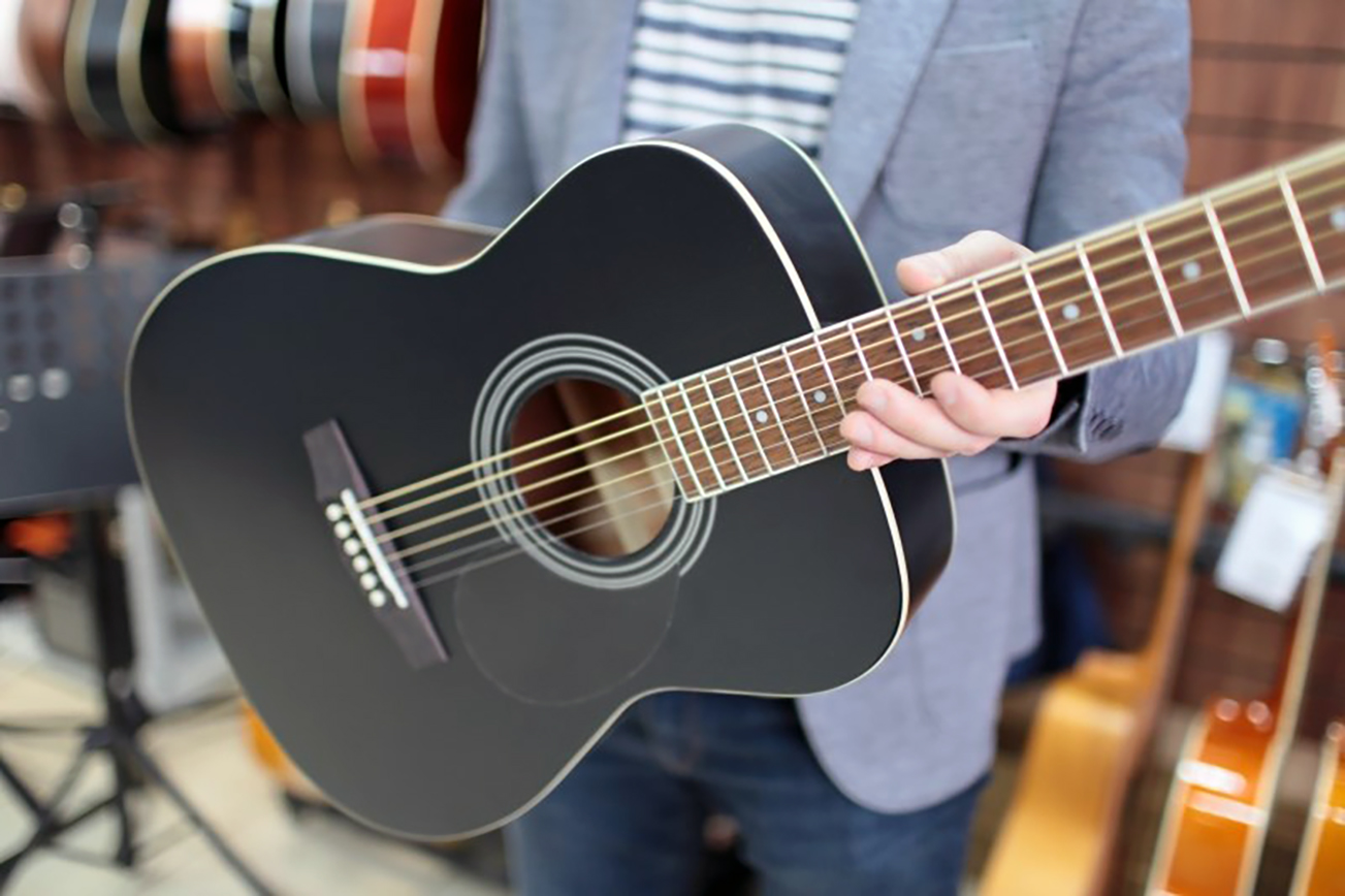 Акустическая гитара Parkwood PF51-BKS