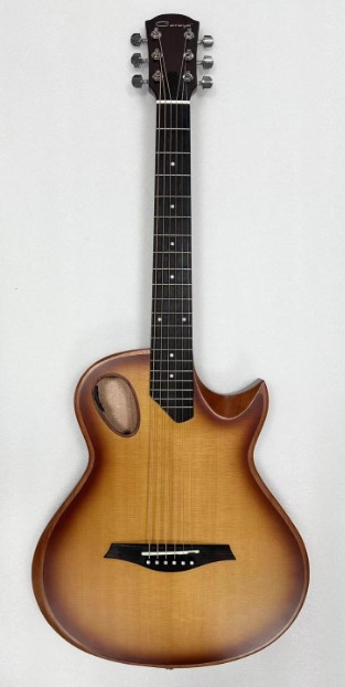 G-38FC Электро-акустическая гитара, санберст, Caraya