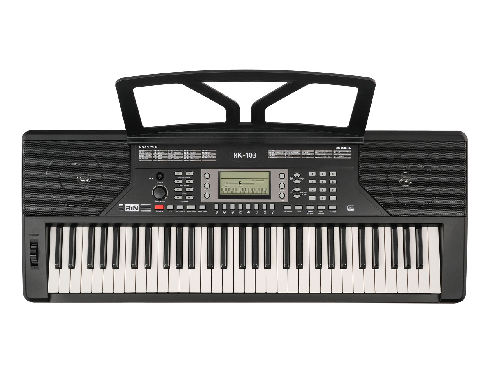 RK-103 Синтезатор, 61 клавиша, Rin