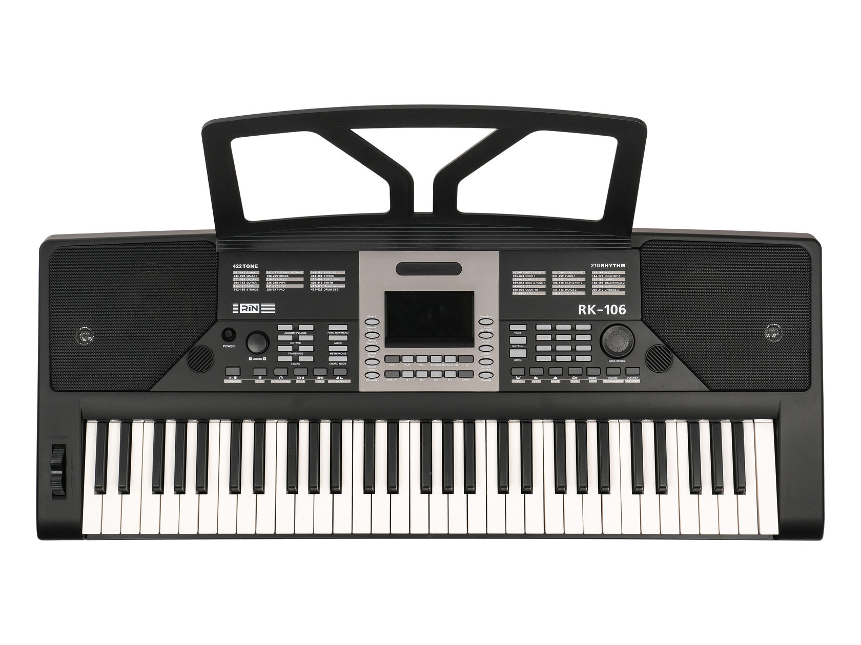 RK-106 Синтезатор, 61 клавиша, Rin