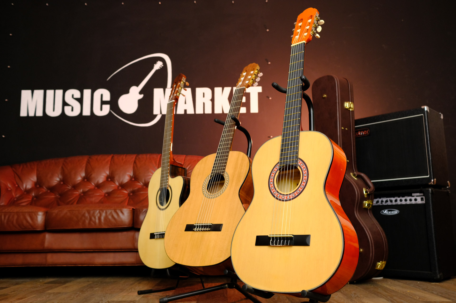 Классическая гитара 3/4 Jordani JD 3605 BK