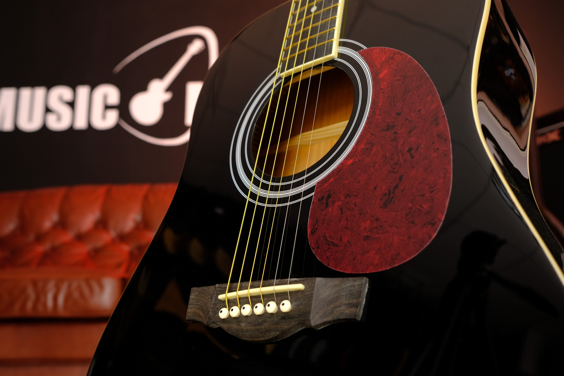 Акустическая гитара Naranda DG120BK