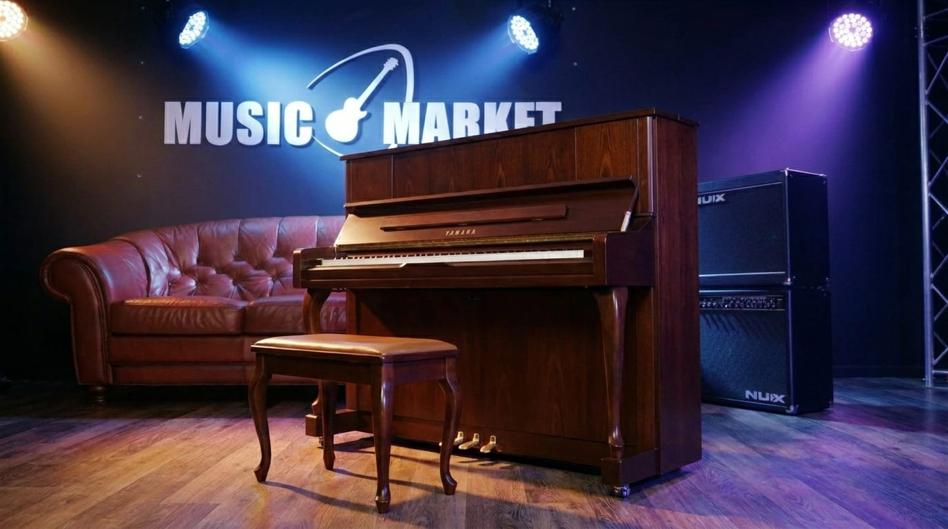 Акустическое пианино Yamaha U1J SDW - тёмный орех сатинированный