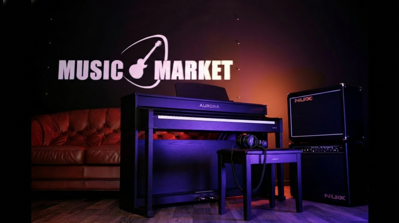 AU120-BK Цифровое пианино со стойкой, черное, Aurora