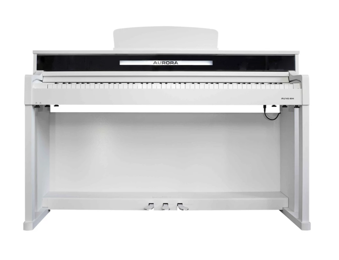AU140-WH Цифровое пианино со стойкой, белое, Aurora