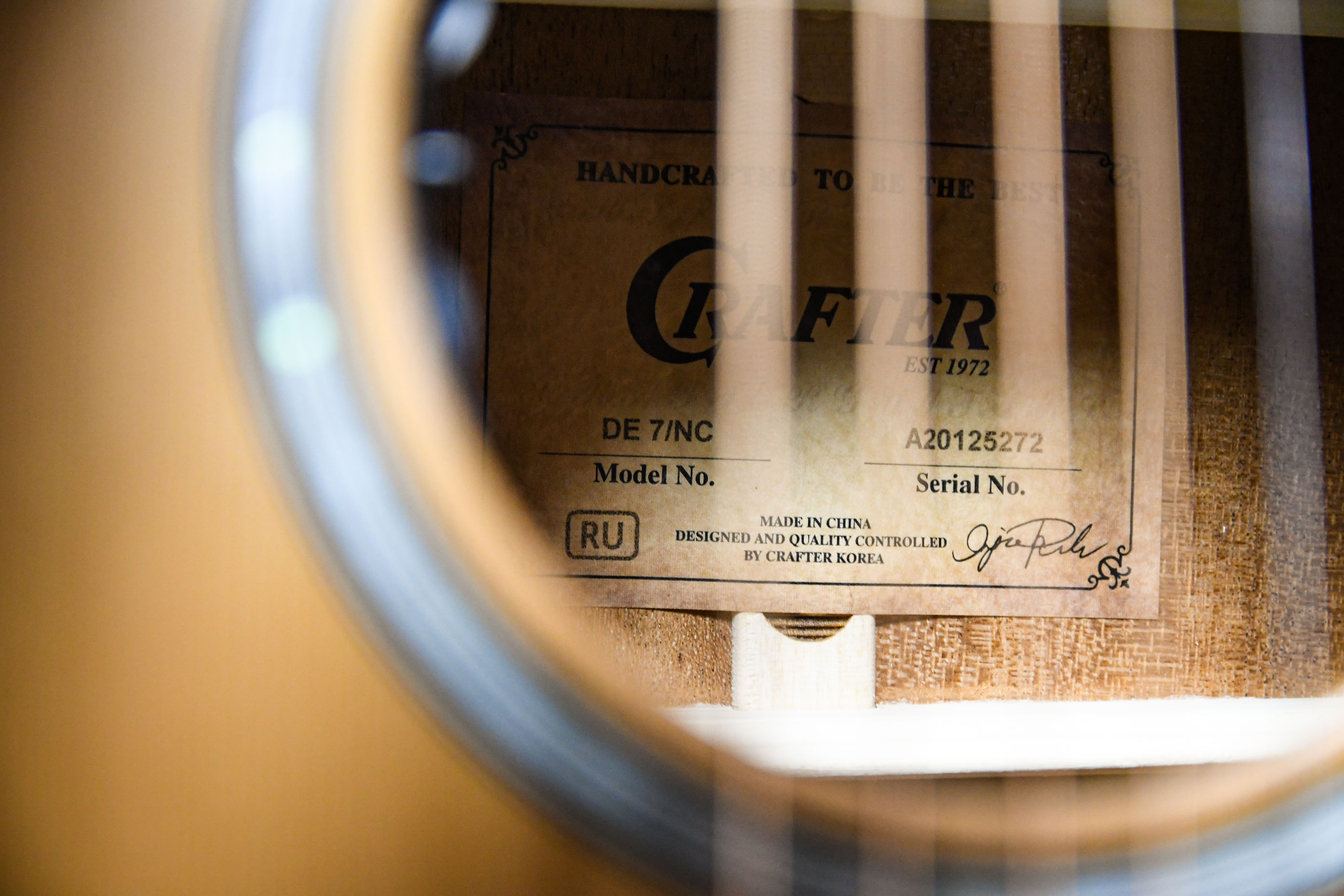 Электроакустическая гитара CRAFTER DE-7/NС