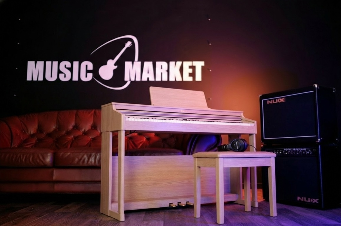 Цифровое пианино Roland RP701-LA (Светлый беленый дуб / бежевое)