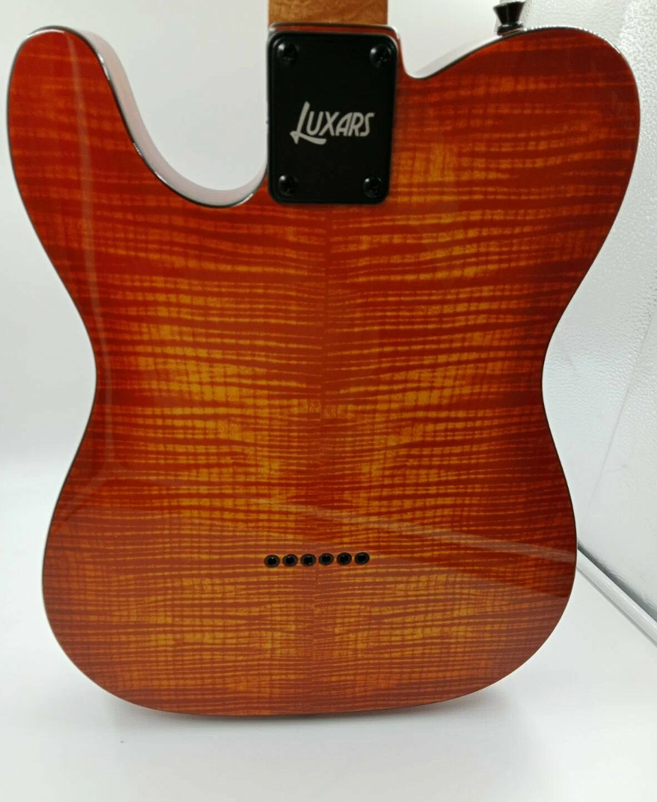 S-G27-HB Электрогитара, желтая, Luxars