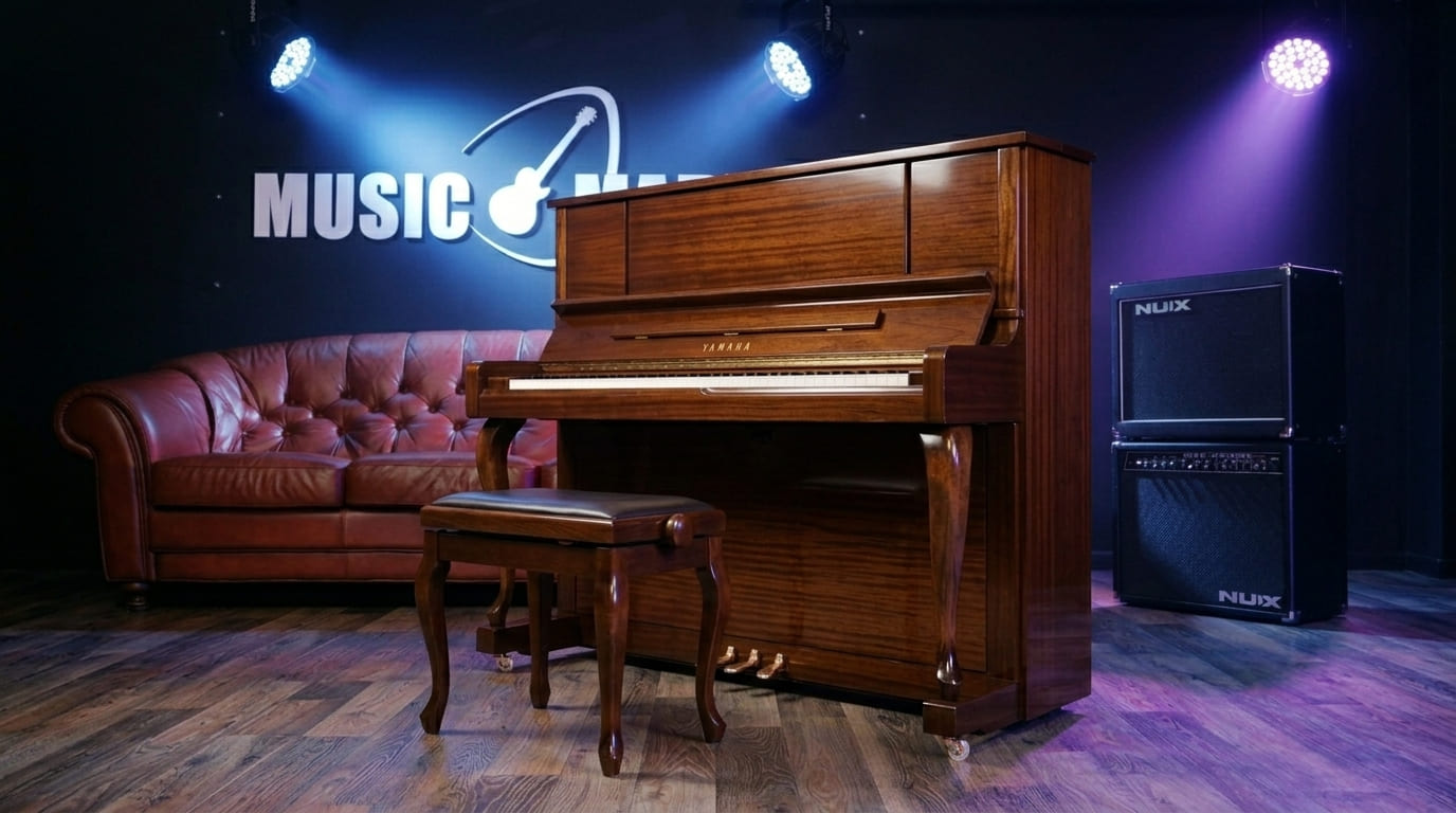 Акустическое пианино Yamaha YU2X PAW - американский орех полированный