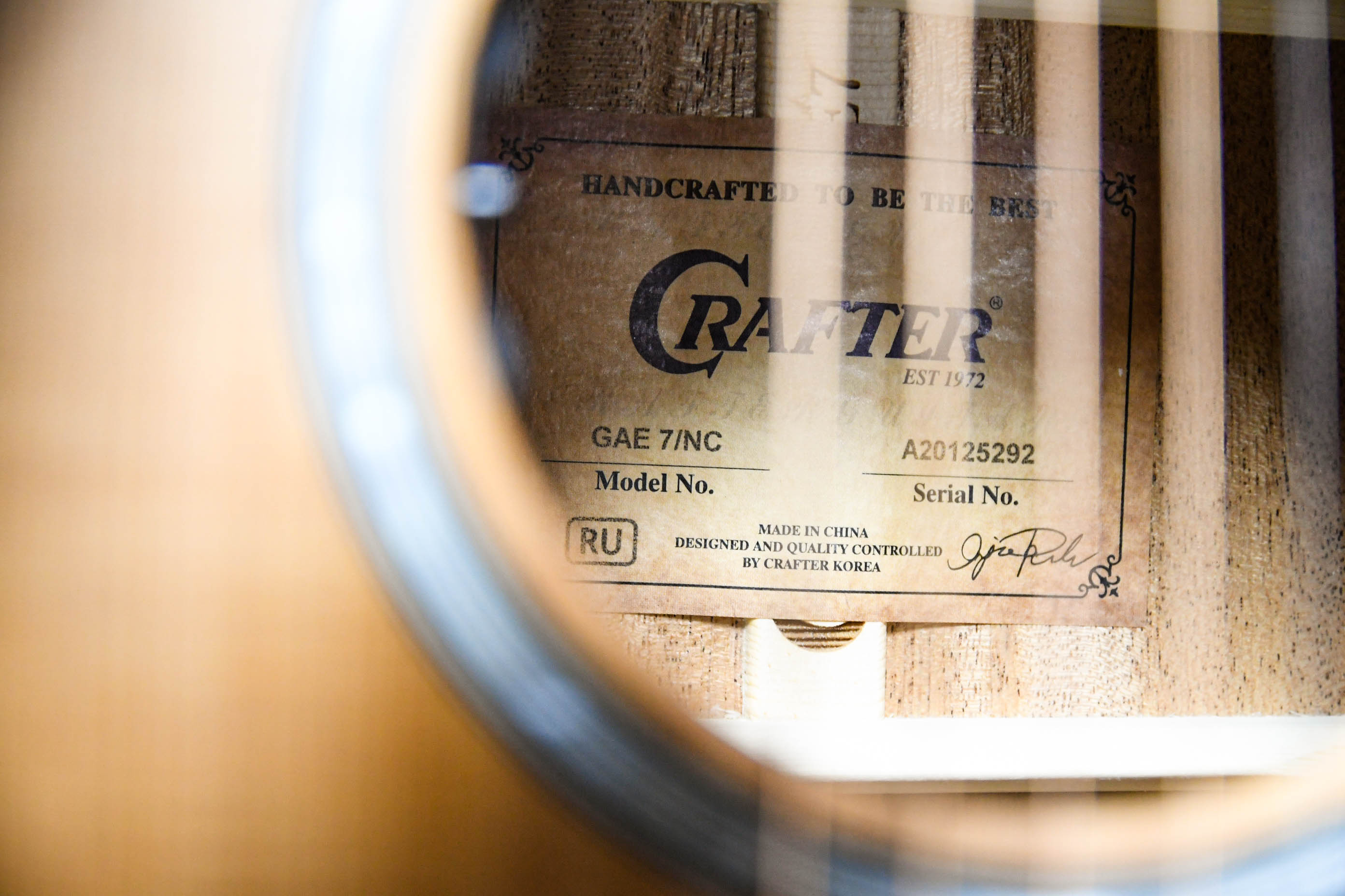 Электроакустическая гитара CRAFTER GAE-7/NС