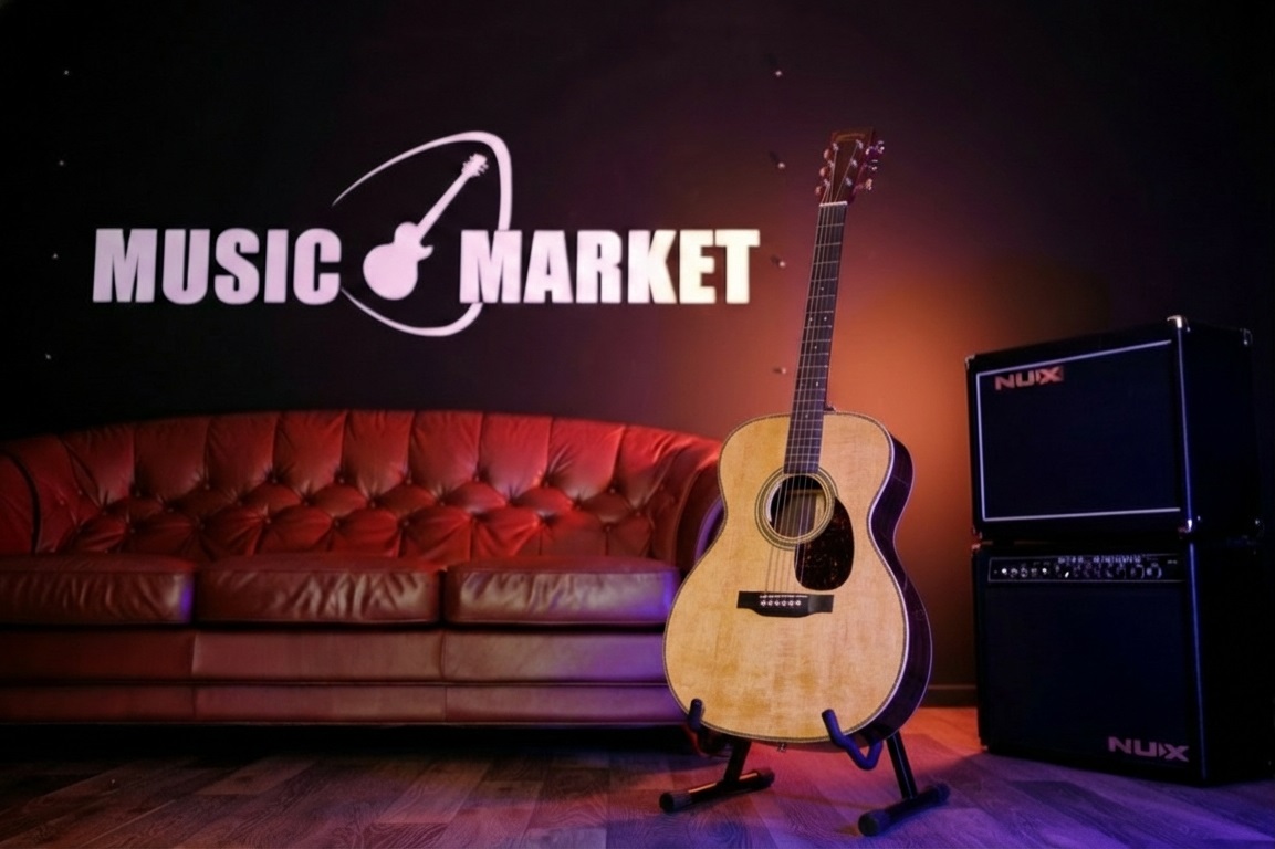 Электроакустическая гитара Martin Guitar OM28E LRB