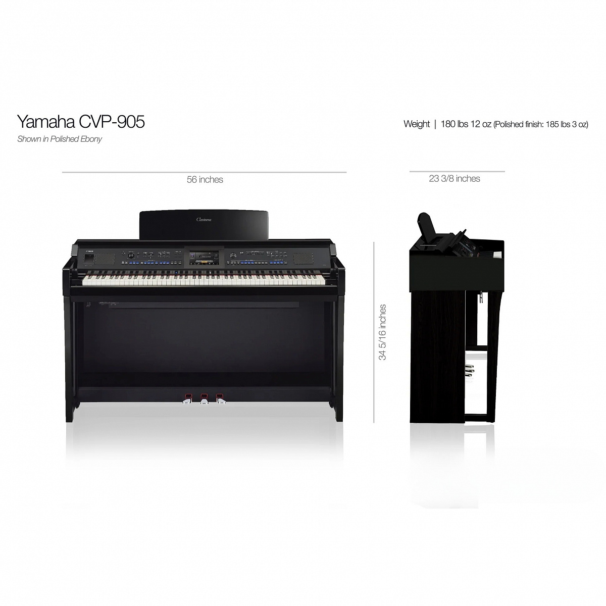 Цифровое пианино Yamaha CVP-905PE