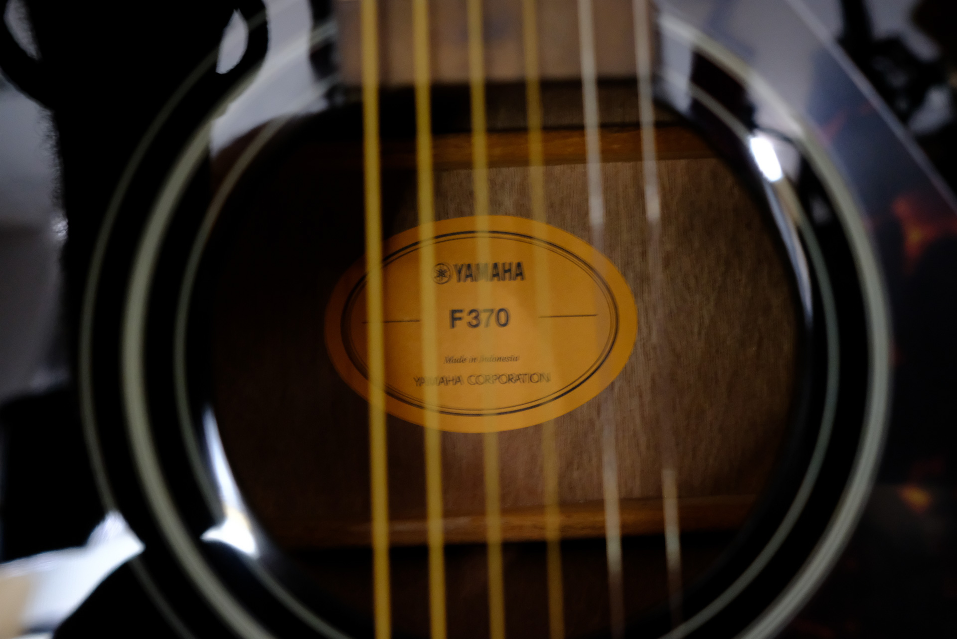 Акустическая гитара Yamaha F370 BLACK